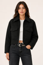 VALENZA Teddy Zip Jacket