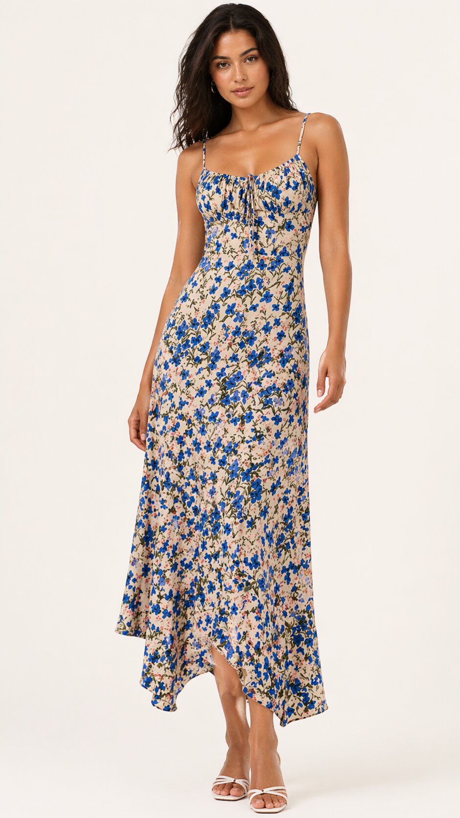 CELINE Floral Maxi Dress