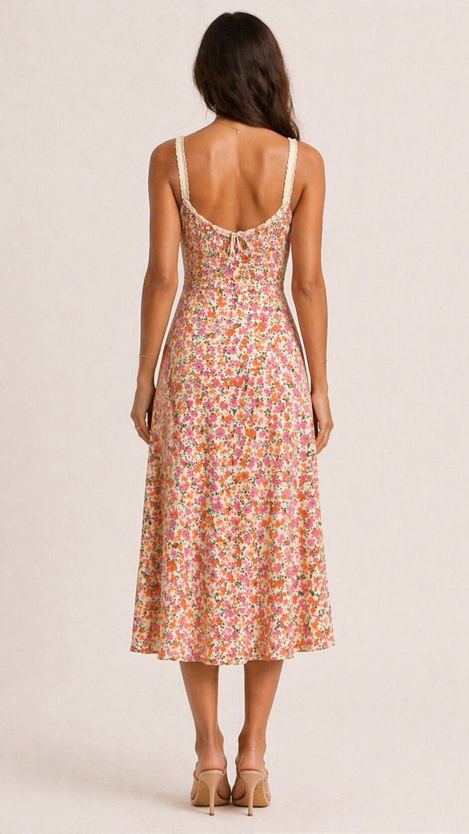 ELVIRA Floral Midi Dress