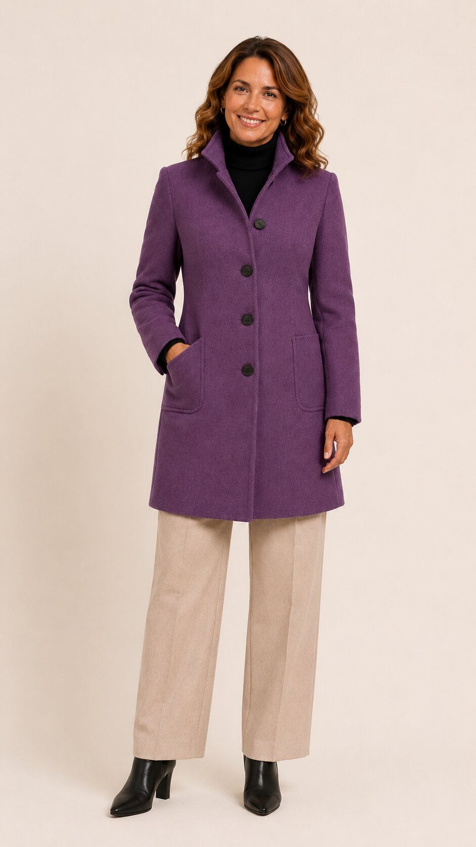 AMELISSE | Elegant Tailored Coat