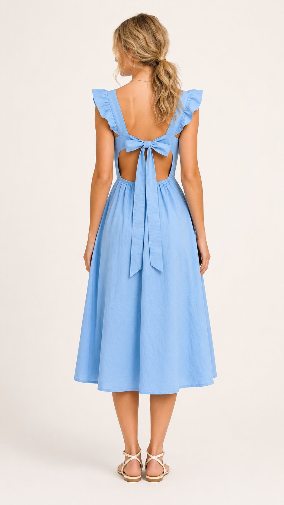 BELLA Ruffle Strap Mini Dress