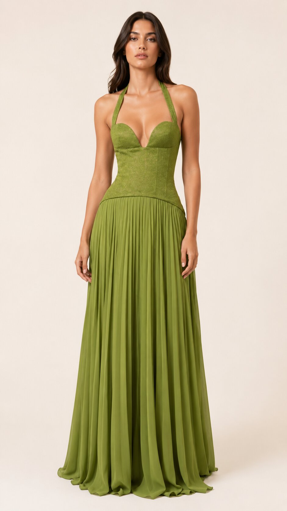 BRIGITTE Corset Maxi Dress