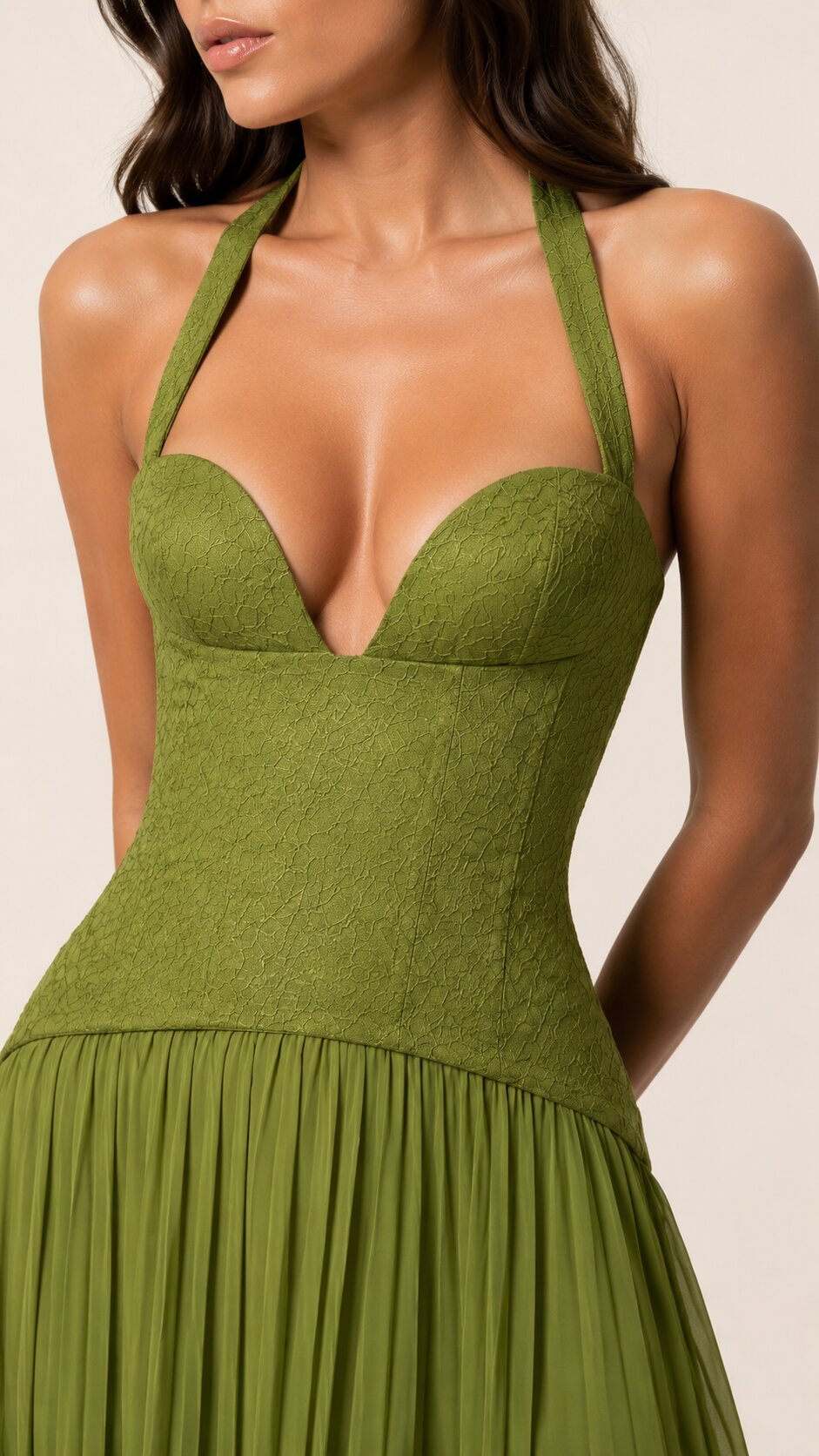 BRIGITTE Corset Maxi Dress