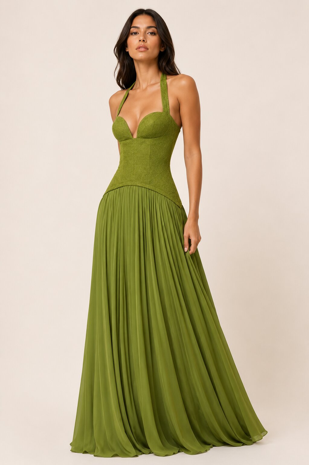 BRIGITTE Corset Maxi Dress
