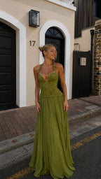 BRIGITTE Corset Maxi Dress