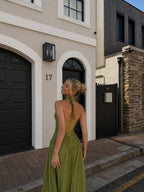 BRIGITTE Corset Maxi Dress