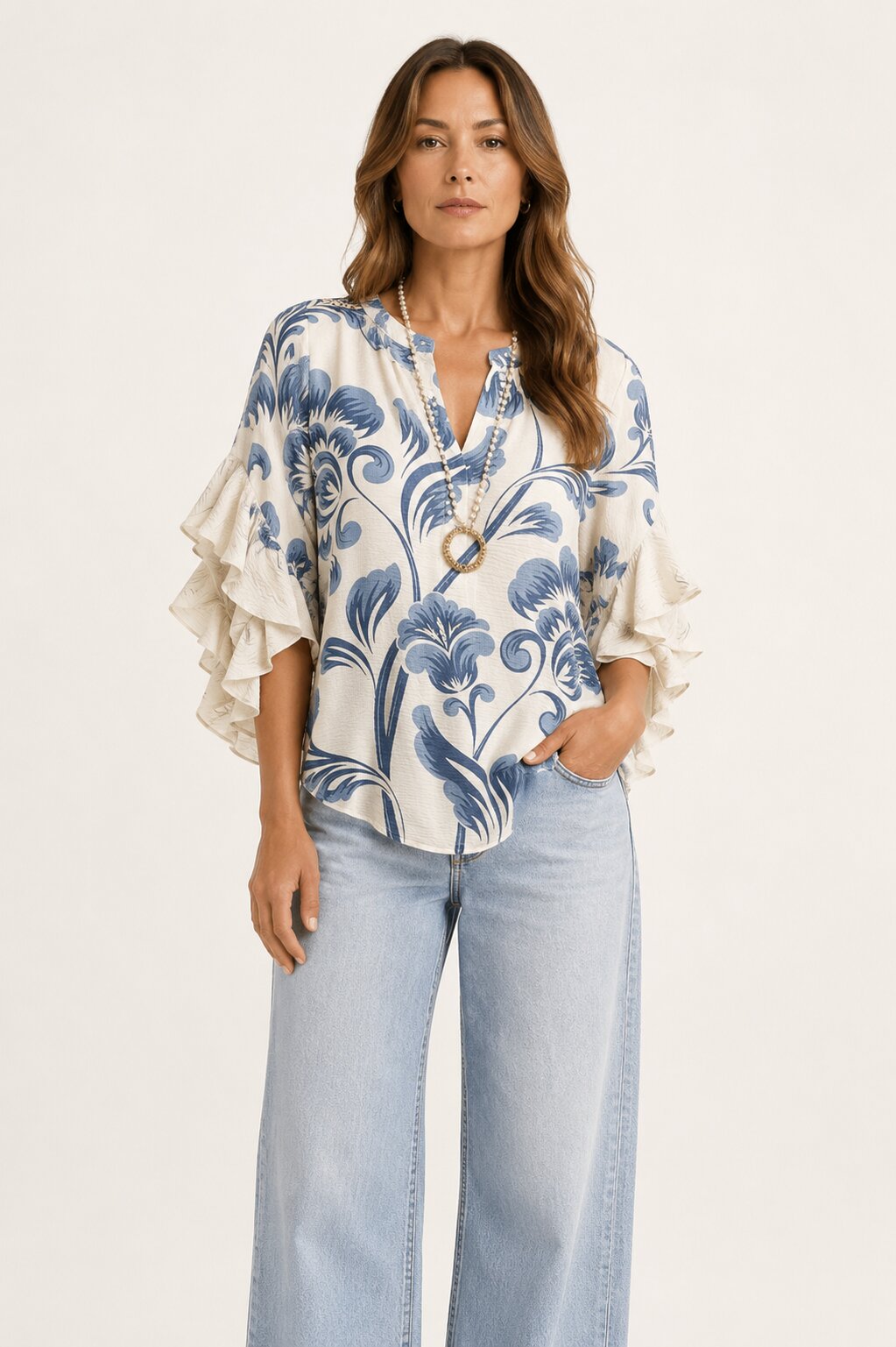 Kara Lightweight Day Blouse
