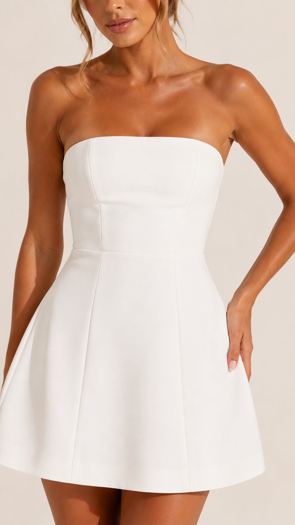 NOIR Strapless Mini Dress