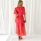 ISADORA Floral Midi Dress
