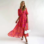 ISADORA Floral Midi Dress