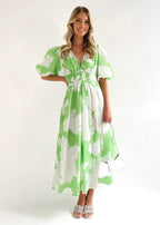 ISADORA Floral Midi Dress