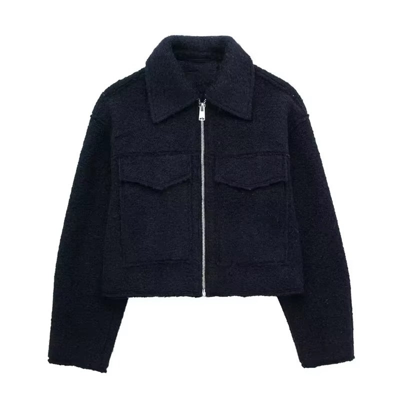 VALENZA Teddy Zip Jacket