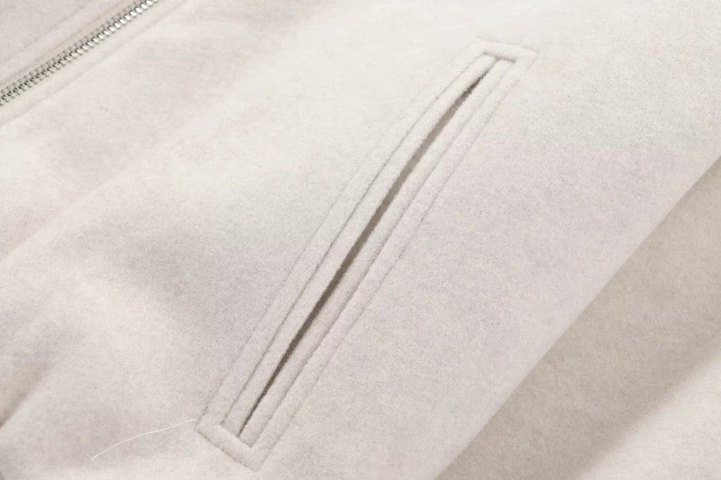 ELARA Fleece Bomber Jacket