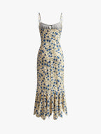 CELINE Floral Maxi Dress