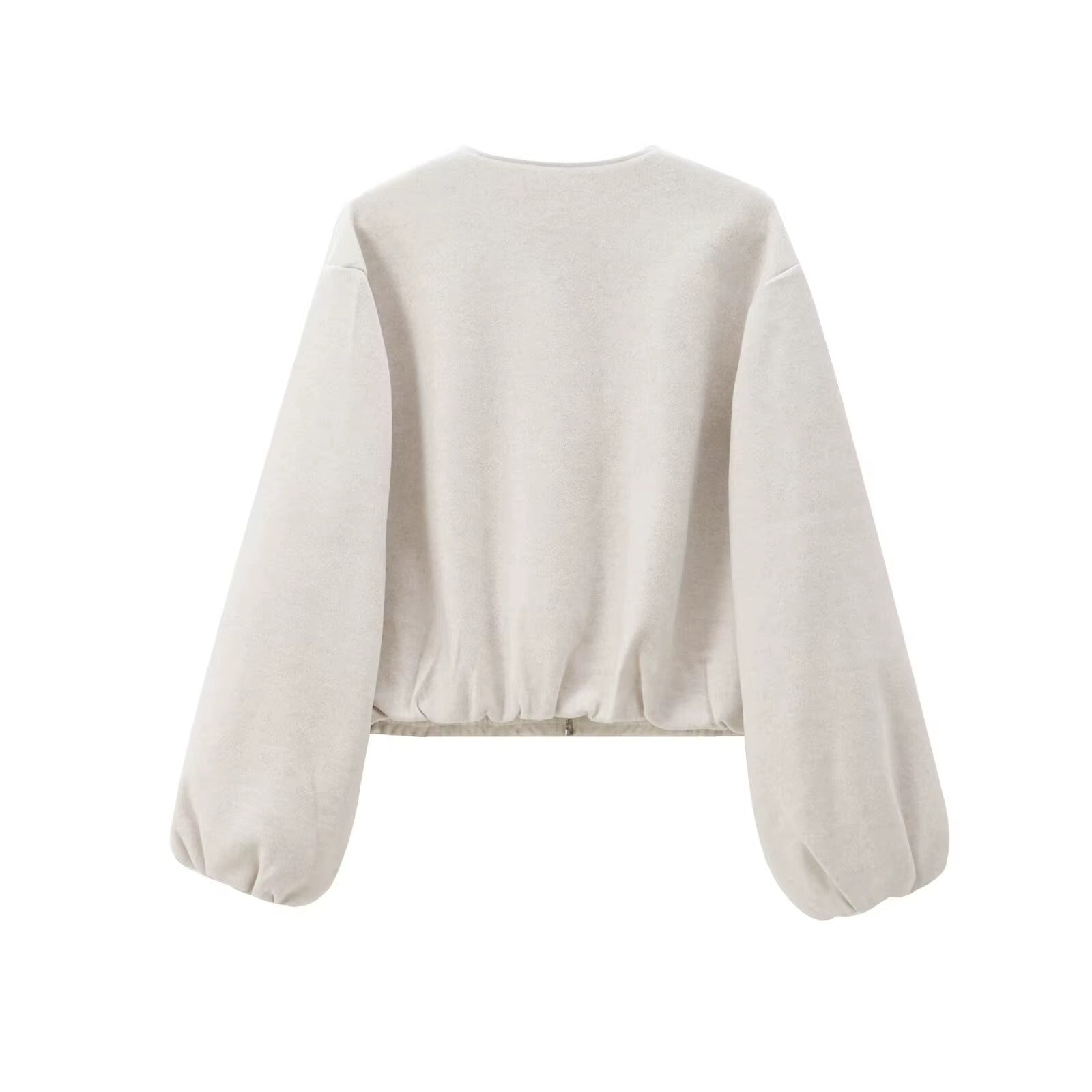 ELARA Fleece Bomber Jacket