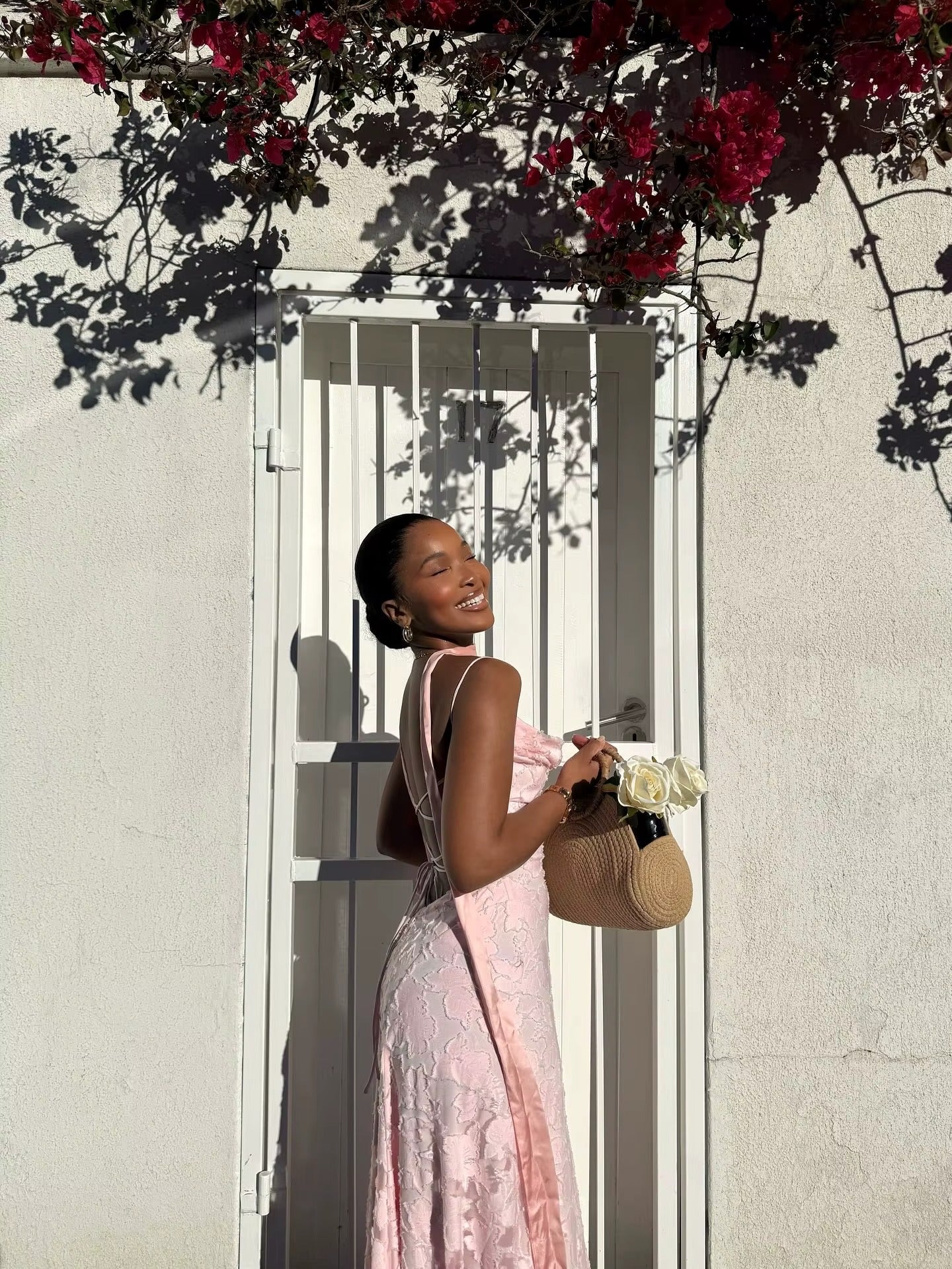 VALERIE Spaghetti Strap Evening Maxi Dress