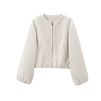 ELARA Fleece Bomber Jacket