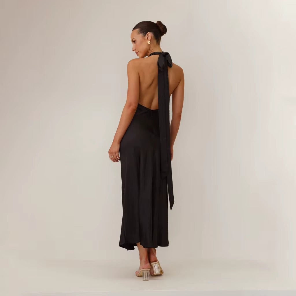 ALVIRA Halter Maxi Dress Ellorini ALVIRA Halter Maxi Dress Ellorini