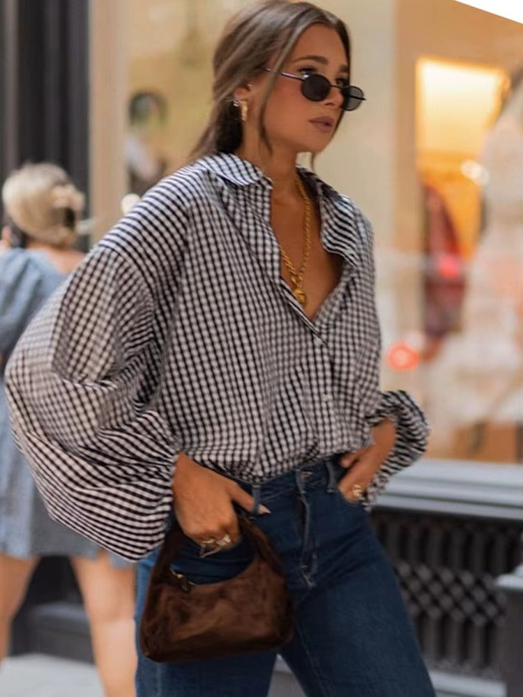 ELENORA Plaid Shirt