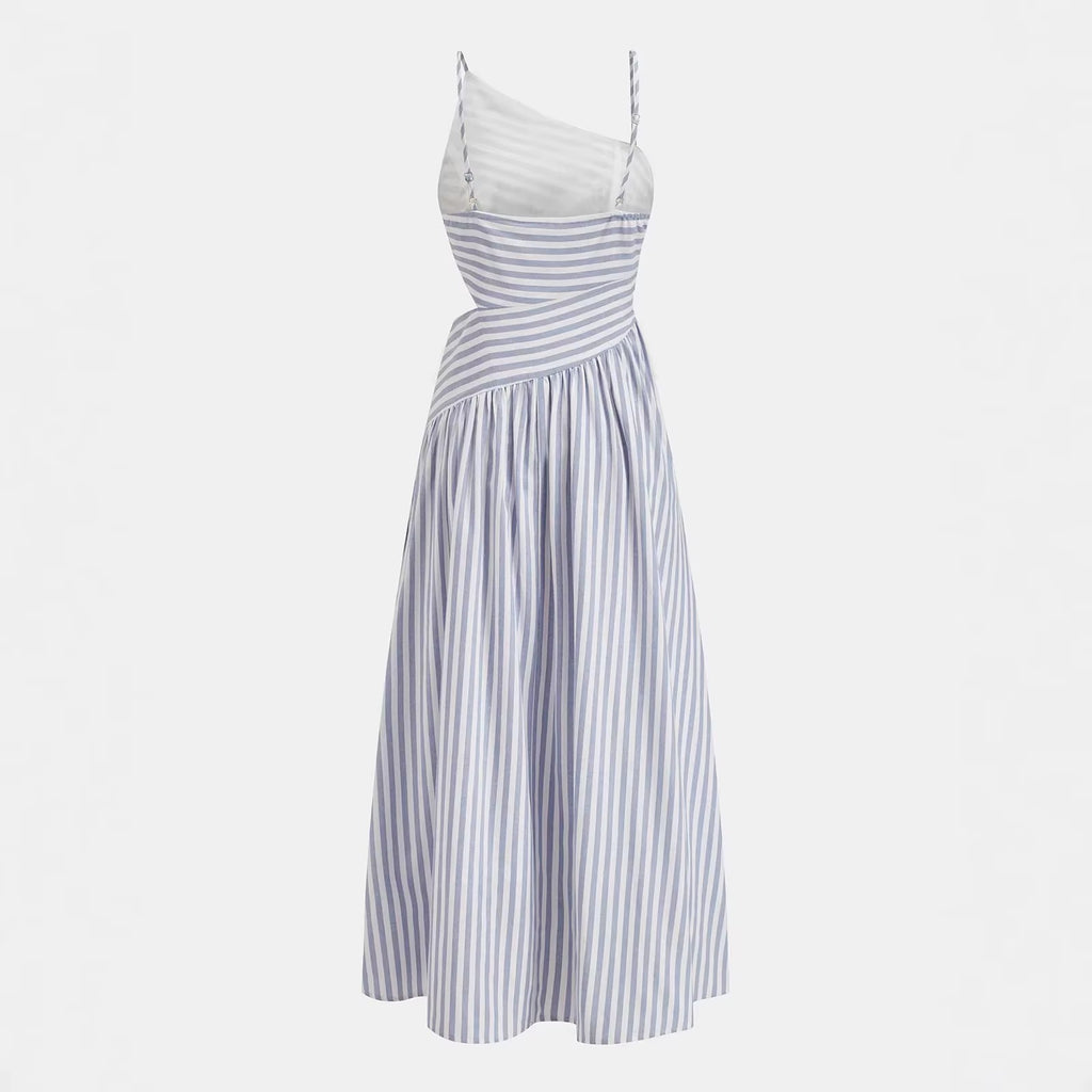 SERENA Striped Maxi Dress