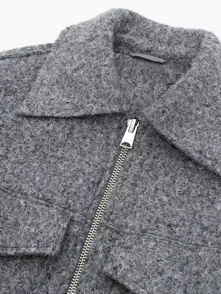 VALENZA Teddy Zip Jacket