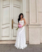 VALERIE Spaghetti Strap Evening Maxi Dress