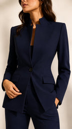 VALENZA Tailored Two-Piece Suit Set