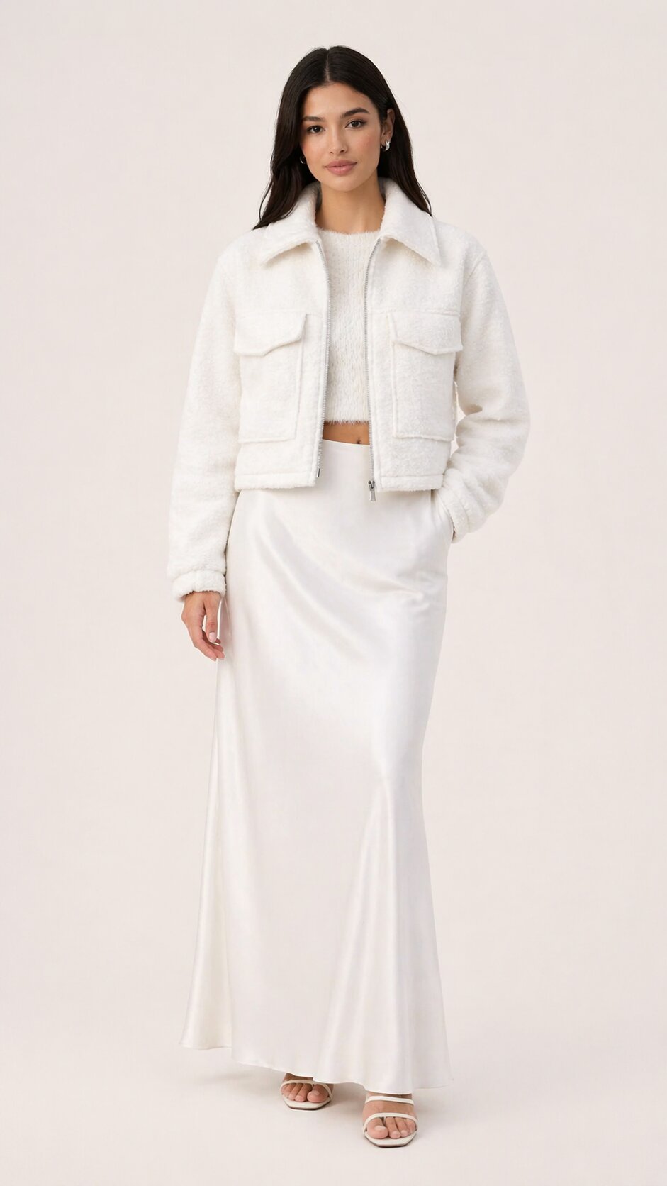 VALENZA Teddy Zip Jacket