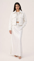 VALENZA Teddy Zip Jacket