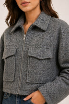 VALENZA Teddy Zip Jacket