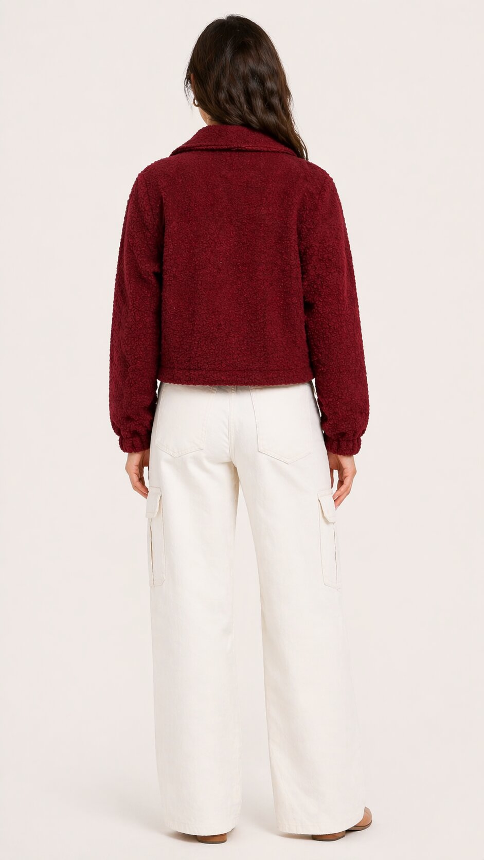 VALENZA Teddy Zip Jacket