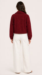 VALENZA Teddy Zip Jacket