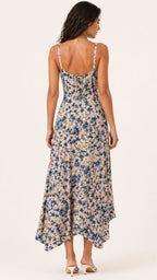 CELINE Floral Maxi Dress